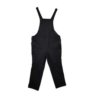 Old Navy Denim Bib Overalls Womens Size 20 Black Wash Straight Leg Grunge 90s